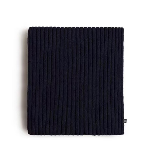 Ted Baker mens Kauff scarf. Navy blue. NWT - Picture 3 of 10